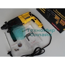 Перфоратор KOLNER KRH 820H (820 Вт, SDS+, 2,5Дж,1150 об/мин, 3 режима, макс.диам.сверл(бетон) 26мм, ПВХ кабель 2м.)