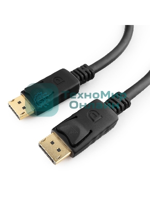 Кабель DisplayPort Gembird/Cablexpert, 1м, 20M/20M, черный, экран, пакет