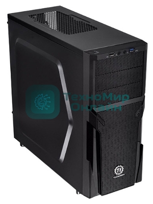 Компьютерный корпус Thermaltake Versa H21 черный без БП ATX 2x120мм 1xUSB 2.0 1xUSB 3.0 audio bott PSU