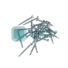 Саморез оконный Kranz сверло, 3.9х32, белый цинк, упаковка поставщика (9 000 шт.)