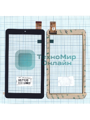 Сенсорное стекло (тачскрин) SG8148-FPC-V1-1, черное