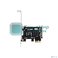 Сетевой PCI Express адаптер D-Link DGE-562T/A2A с 1 портом 100/1000/2.5Gbase-T