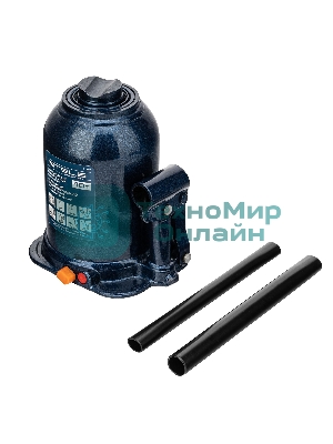 Домкрат гидравлический бутылочный телескопический Stels 10 т, подъем 180-430 мм