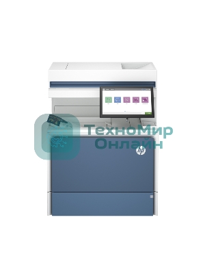 МФУ лазерное HP Color LaserJet Enterprise Flow MFP 6800zf (6QN36A), А4, цветной, печ. 55 стр/мин., скан. до 95 стр/мин., 1200x1200 dpi (печать) 600x600 dpi (скан.), USB, Ethernet