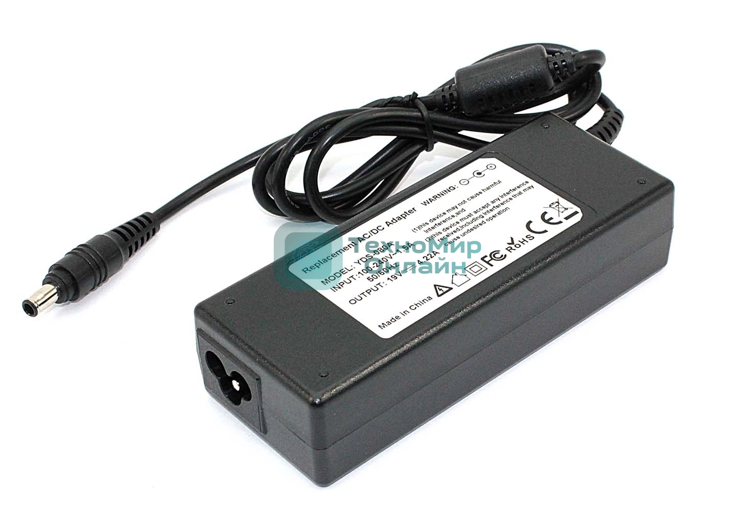 Блок питания (сетевой адаптер) для ноутбуков Samsung 19V 4.22A 5.5x3.0 OEM