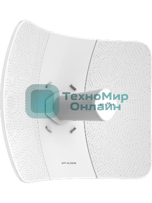 Наружный радиомост IP-COM iLBE-M5 большой дальности действия, 5 ГГц, до 433 Мбит/с, IP64, 1х23dbi, 1х100 Мбит/с, PoE