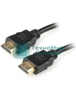 Кабель соединительный аудио-видео Premier 5-813 HDMI (m)/HDMI (m) 1.5м. феррит.кольца черный (5-813 1.5)