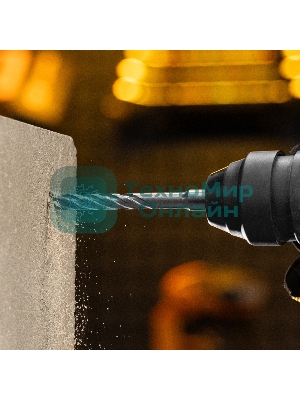 Бур по бетону Denzel цельная крестовая пластина, 10x165 мм, SDS PLUS