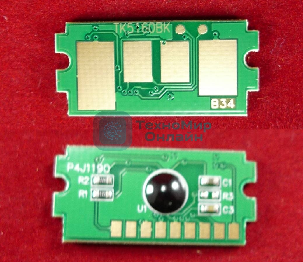 Чип ELP для Kyocera Ecosys P7040cdn (TK5160K) черный 16K (Китай)