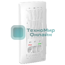 Устройство переговорное (Домофон) BLANCA настен. монтаж 4.5В бел. SchE BLNDA000011