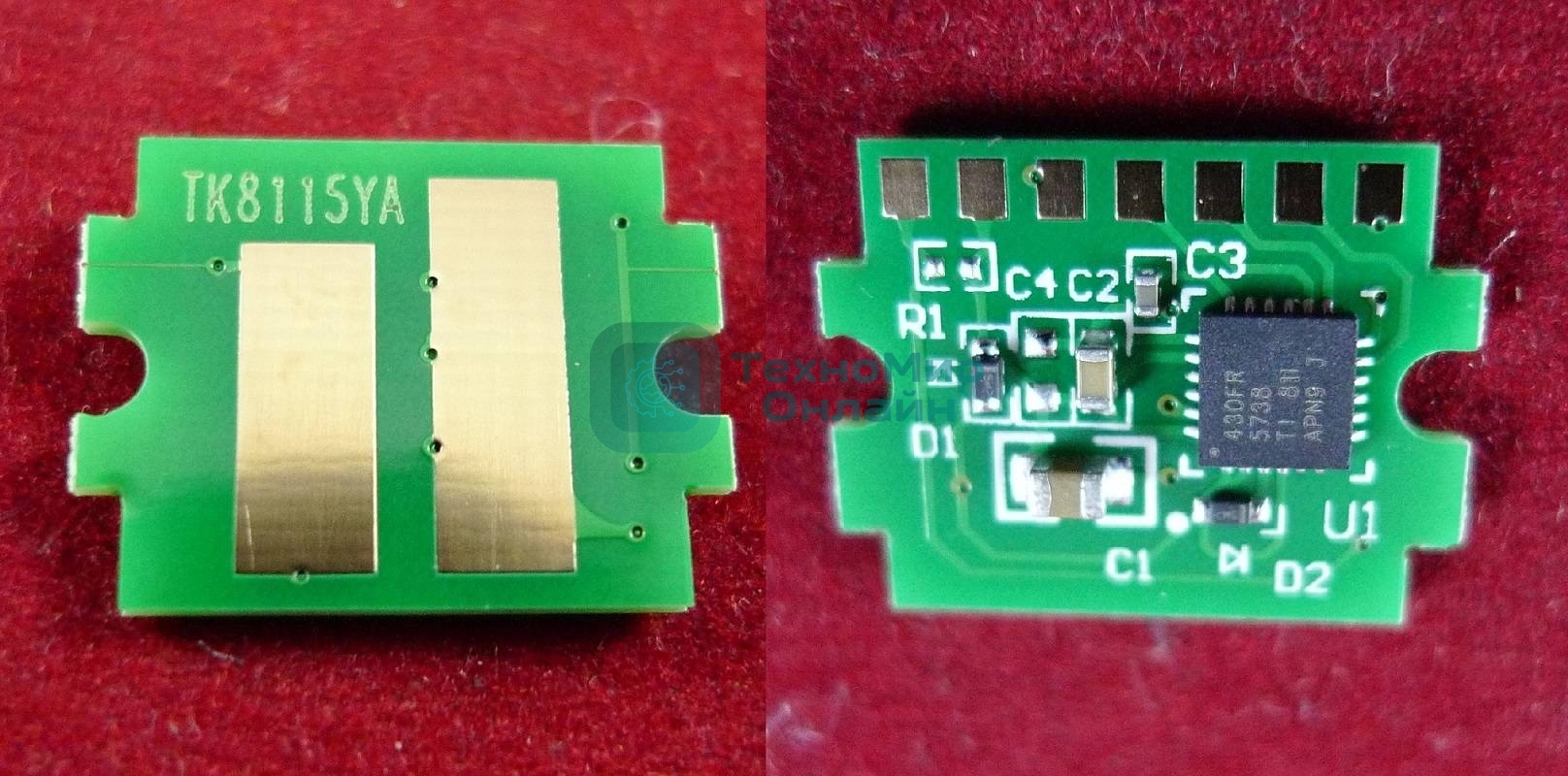 Чип для Kyocera Ecosys M8124cidn/M8130cidn (TK-8115Y) Yellow 6K (ELP Imaging)