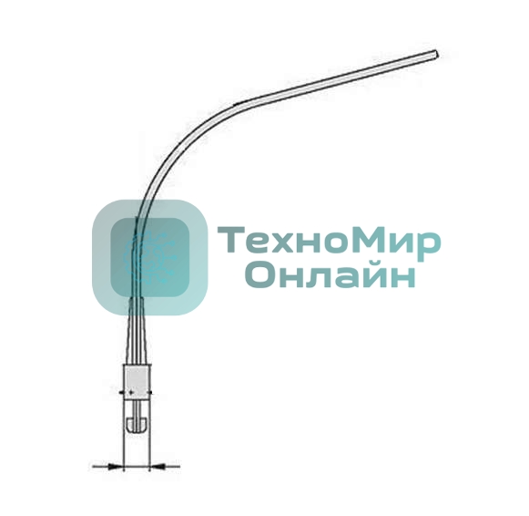Кронштейн К1К-1.5-1.5-0.1-0.048 гор. цинк. Пересвет В00000148