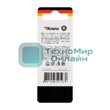 Бита шестигранная для шуруповерта Kranz HEX6х50 мм (2 шт./уп.)