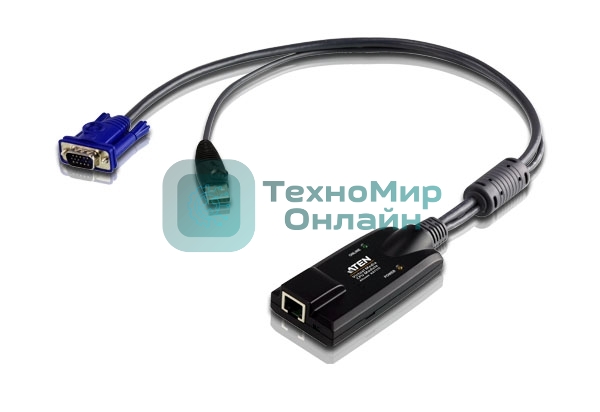 Модуль управления KVM-переключателем для переключателей KN2124v/KN2140v/KN4124v/KN4140v, USB (поддержка Virtual Media) USB Virtual Media CPU Module