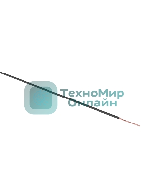 Провод автомобильный ПГВА/ПВАМ Rexant 1х2,50 мм, черный, мини-бухта 5 м