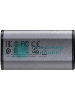Внешний SSD ADATA Elite SE880, 1TB, USB 3.2 Gen 2x2 Type-C, R/W 2000/2000, серый