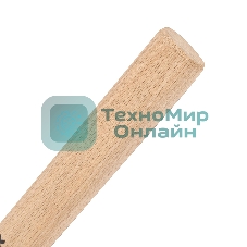 Молоток Сибртех слесарный, 500 г, квадратный боек, деревянная рукоятка