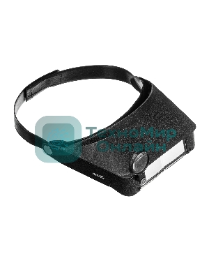 Лупа Sparta 4 и 8-кратная с дополнительными линзами для закрепления на голове