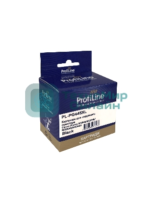 Картридж струйный ProfiLine PL-PG-445XL для принтеров Canon PIXMA IP2840/MG2440/MG2540/MG2540S/MG2545S/MG2940/MG3040/MX494/TS3140 с чернилами Black