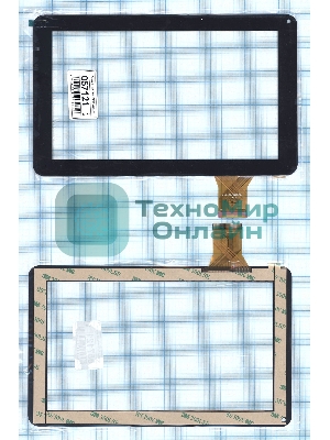 Сенсорное стекло (тачскрин) SLC09001BE0B, черное