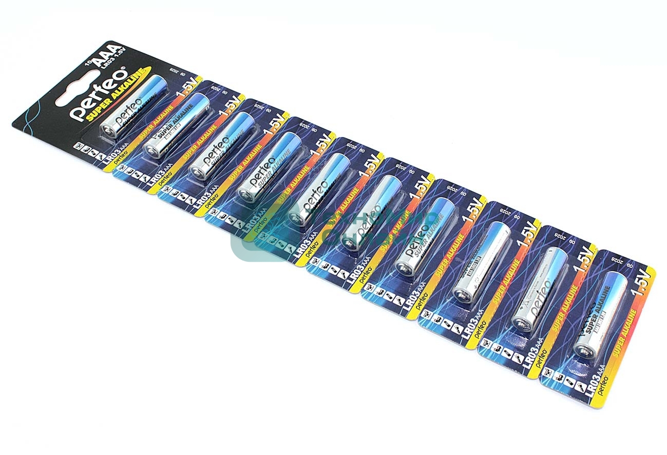 Батарейка Perfeo LR03 (ААА) 10 шт.