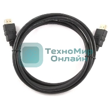 Кабель соединительный аудио-видео Premier 5-813 HDMI (m)/HDMI (m) 1.5м. феррит.кольца черный (5-813 1.5)