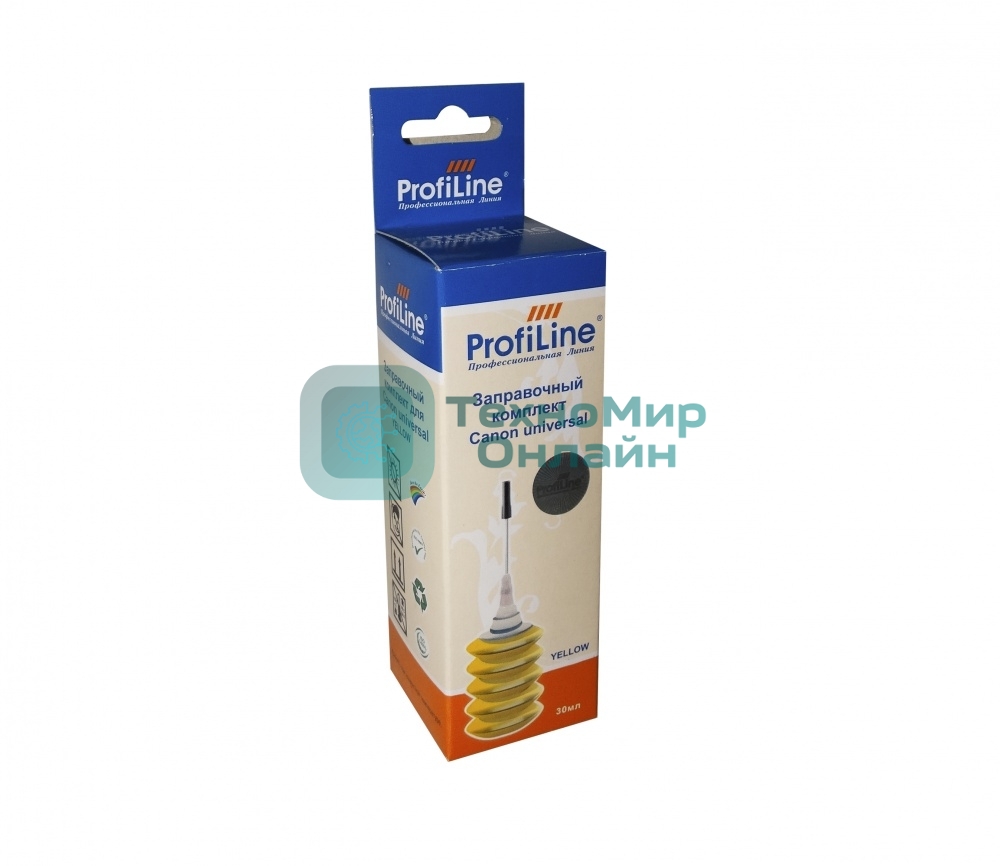 Чернила для принтеров Canon универсальные 1x30 мл Yellow водн ProfiLine