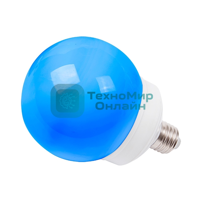 Лампа шар Neon-night e27 12 LED Ø100мм синяя