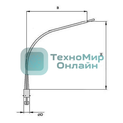 Кронштейн К1К-1.0-1.0-0.1-0.048 гор. цинк. Пересвет В00002728