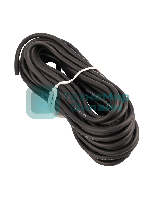 Провод автомобильный ПГВА/ПВАМ Rexant 1х2,50 мм, черный, мини-бухта 5 м