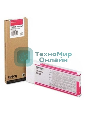 Картридж струйный Epson C13T606B00 пурпурный (220 мл) для Stylus Pro 4800
