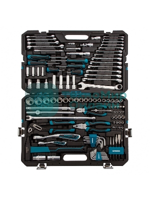 Набор инструментов Gross 115 пред., 120 зубьев, CrV, 1/4