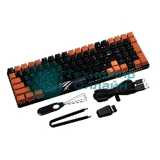 Клавиатура Mad Catz S.T.R.I.K.E. 11 гибридная, Bluetooth, радиоканал, чёрный