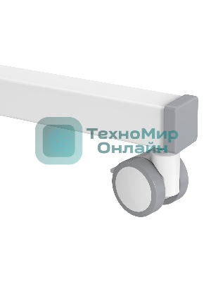 Стол для ноутбука Cactus VM-FDS102 столешница МДФ белый 80x60x122см (CS-FDS102WWT)