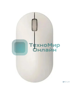 Мышь беспроводная Xiaomi Wireless Mouse Lite 2 белый, 1000 dpi, радиоканал, USB, кнопки - 3