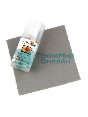 Набор Konoos для ЖК-экранов KT-200 (спрей 200 мл + салфетка)
