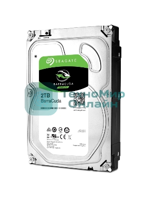Жесткий диск Seagate Barracuda 2Tb 7200RPMSATA6Gb/S 256MB ST2000DM008 3.5