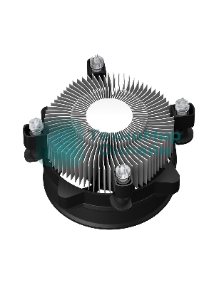 Кулер PcCooler R120-XXNIXX-GL черный 95мм алюминий 2700rpm 27.8db 4-pin 95W 70мм