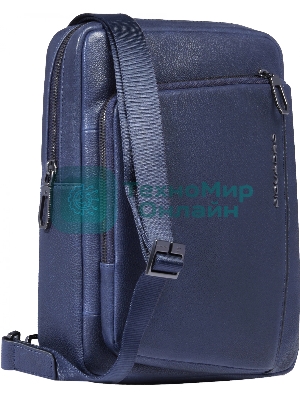 Сумка мужская Piquadro Cronus CA1816S134/BLU, натур.кожа, синий