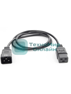 Шнур питания NTSS NTSS-PC19201 C19-C20 проводник.:3x1мм2 1.8м 220/250В 10А черный