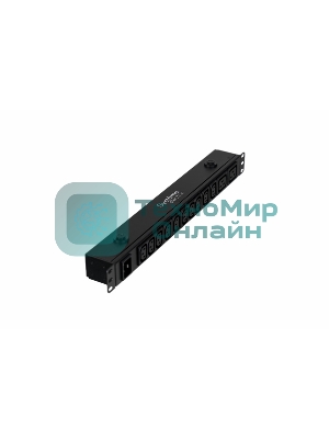 БРП Systeme Electric Uniprom, базовый, 1U, 240В, 1Ф, 16A, 10xC13 2xC19, 2м кабель, IEC320 C20