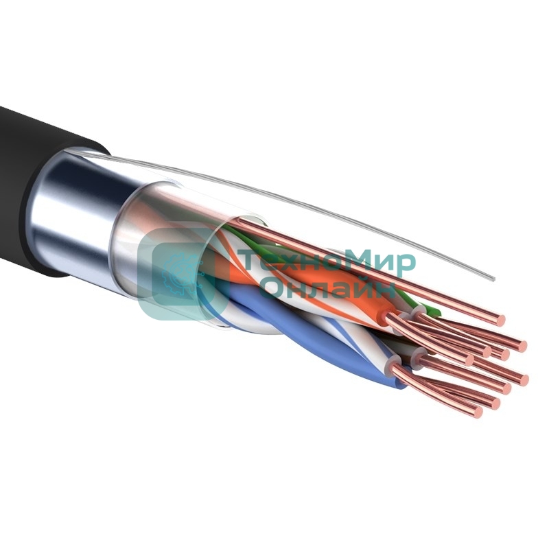 Кабель PROconnect Кабель FTP cat.5e 4 пары (305м) 0.51 мм OUTDOOR