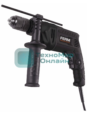 Дрель ударная FERM PDM1060P_K мощность-1200W/энергия удара-14 Дж/вес - 6,2 кг.