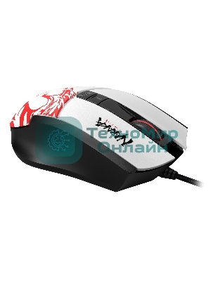 Мышь проводная A4Tech Bloody L65 Max белый, 12000 dpi, USB, кнопки - 7