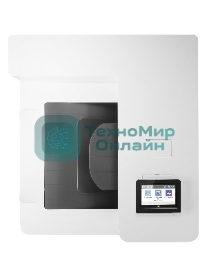 Принтер лазерный HP Color LaserJet Enterprise M856dn (A3, 1200dpi,ImageREt4800, 56(56) ppm, 1,5 Gb, 16Gb EMMC, Duplex, 2trays 550+100, 1y warr, cart. B 16K & CMY 13K pages in box, repl. A2W77A)