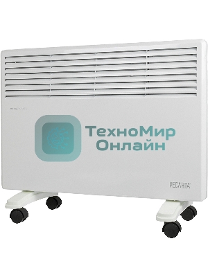 Конвектор электрический Ресанта ОК-1600 белый, 1600 Вт, 20 м2, термостат