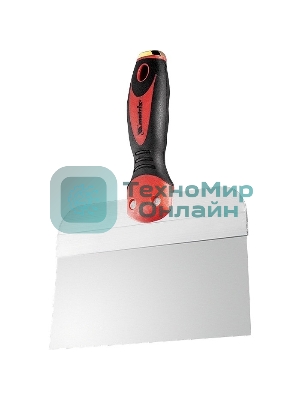 Шпатель Matrix фасадный из нержавеющей стали, 300 мм, двухкомпонентная рукоятка, широкое полотно