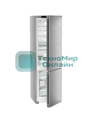 Холодильник Liebherr CNsdb 5723-22 001 нержавеющая сталь двухкамерный 266/94л морозилка снизу