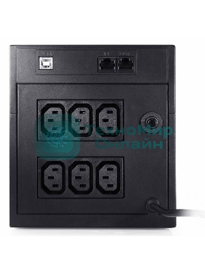 Источник бесперебойного питания Powercom Raptor RPT-1500AP 900Вт 1500ВА черный