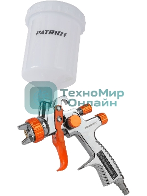 Краскораспылитель Patriot LVLP 1.2A 150л/мин соп.:1.2мм бак:0.6л